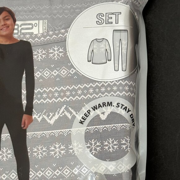 32 Degrees Kids' Gray Heat Set - XL (16/18) NWT - Picture 6 of 13